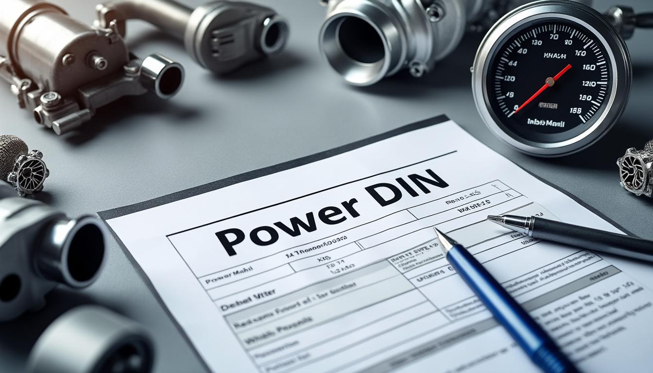 découvrez ce qu'est la puissance din indiquée sur votre carte grise, son utilité, et comment elle influence la fiscalité et l'assurance de votre véhicule.