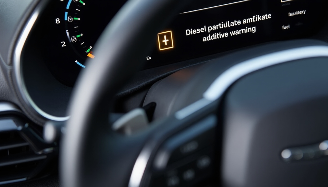 découvrez pourquoi le niveau additif de votre filtre à particules est trop faible et comprenez les causes possibles ainsi que les solutions pour préserver les performances de votre véhicule.