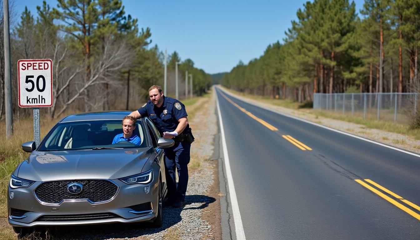 un automobiliste surpris à rouler à 120 km/h sur une route limitée à 50 km/h doit récupérer son véhicule sur place après avoir été flashé.
