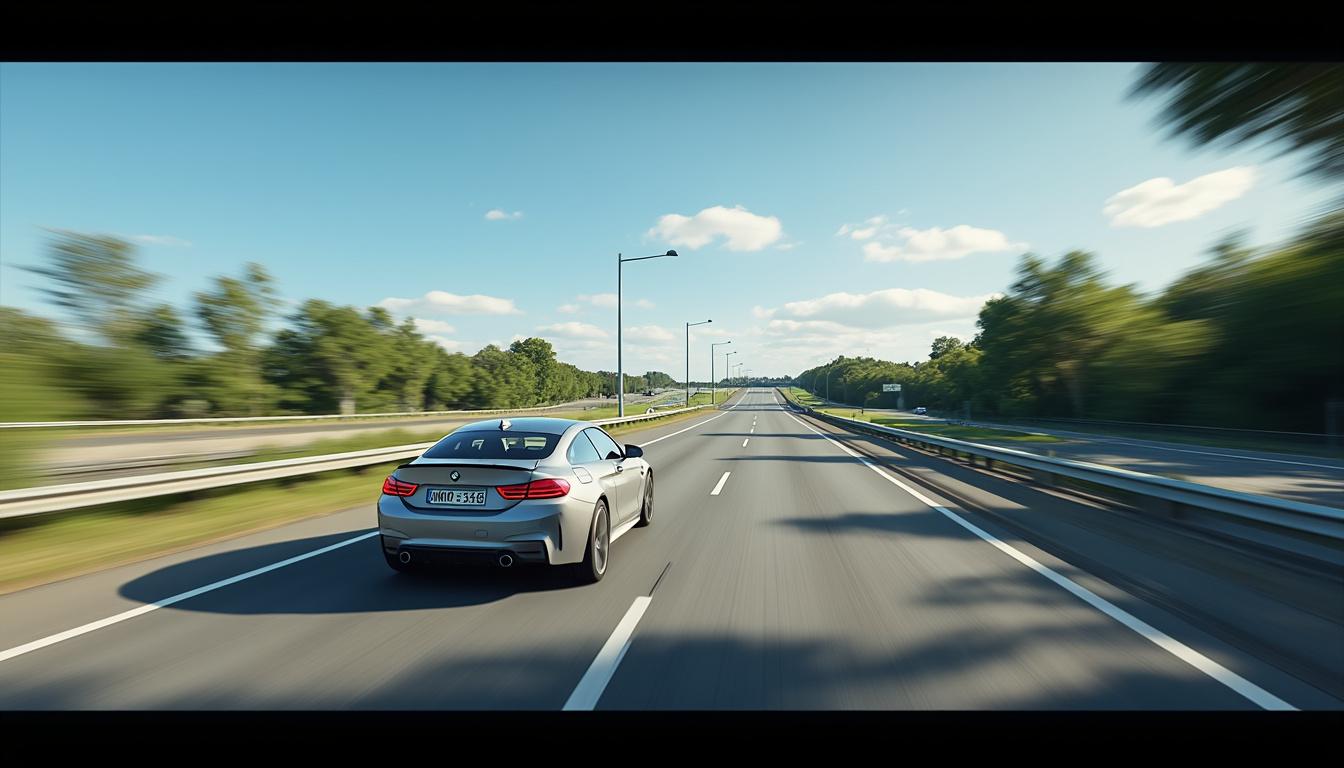 un conducteur en état d'ivresse a été flashé à 207 km/h au volant d'une voiture de location sur une route limitée à 90 km/h, une infraction grave aux conséquences lourdes.