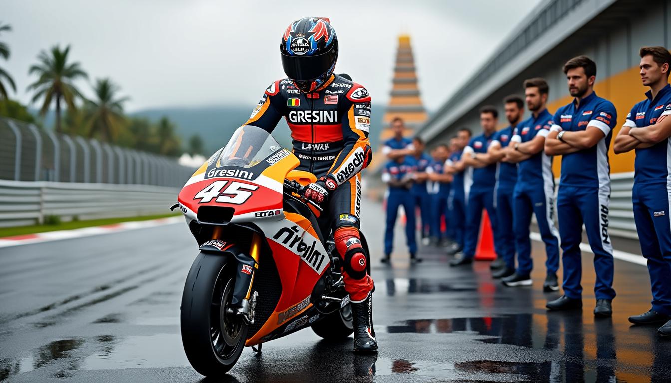 découvrez les dernières nouvelles du motogp avec gresini : aldeguer pourrait être absent de l'étape en thaïlande. suivez toutes les infos et analyses.