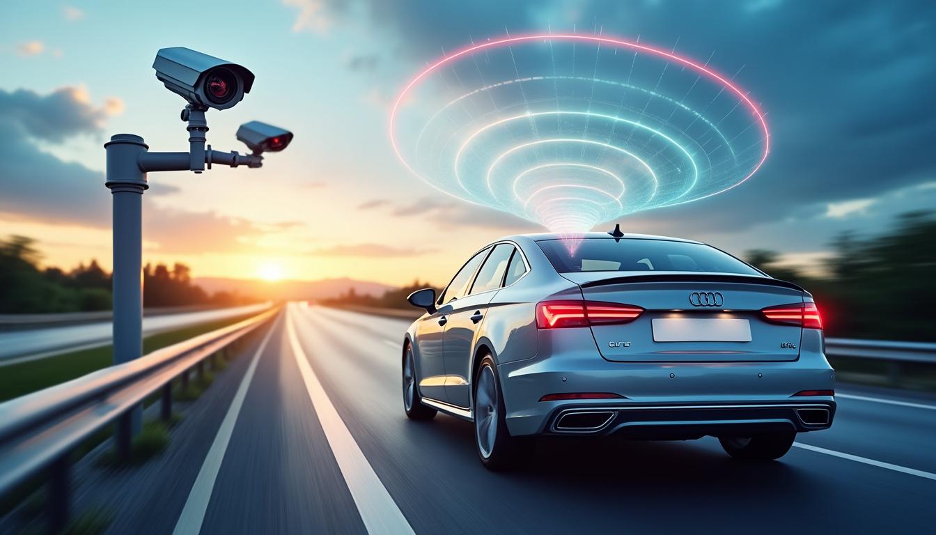 une voiture confondue avec un poids lourd aux radars, entraînant une amende de 960 € pour un excès de vitesse de seulement 7 km/h.