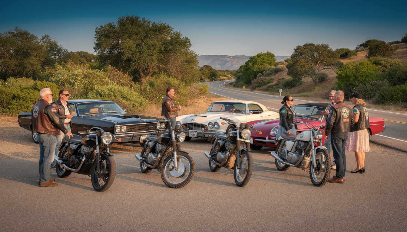 découvrez auto moto rétro, où cinq clubs passionnés se réunissent pour célébrer l'amour des véhicules anciens et l'art de la conduite rétro.