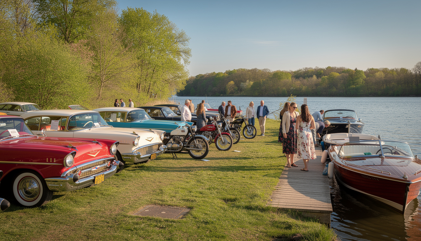 participez à la 6e édition d'autos motos bateaux rétro les 30 et 31 mai à fégréac, un événement incontournable pour les passionnés de véhicules anciens et de patrimoine maritime.