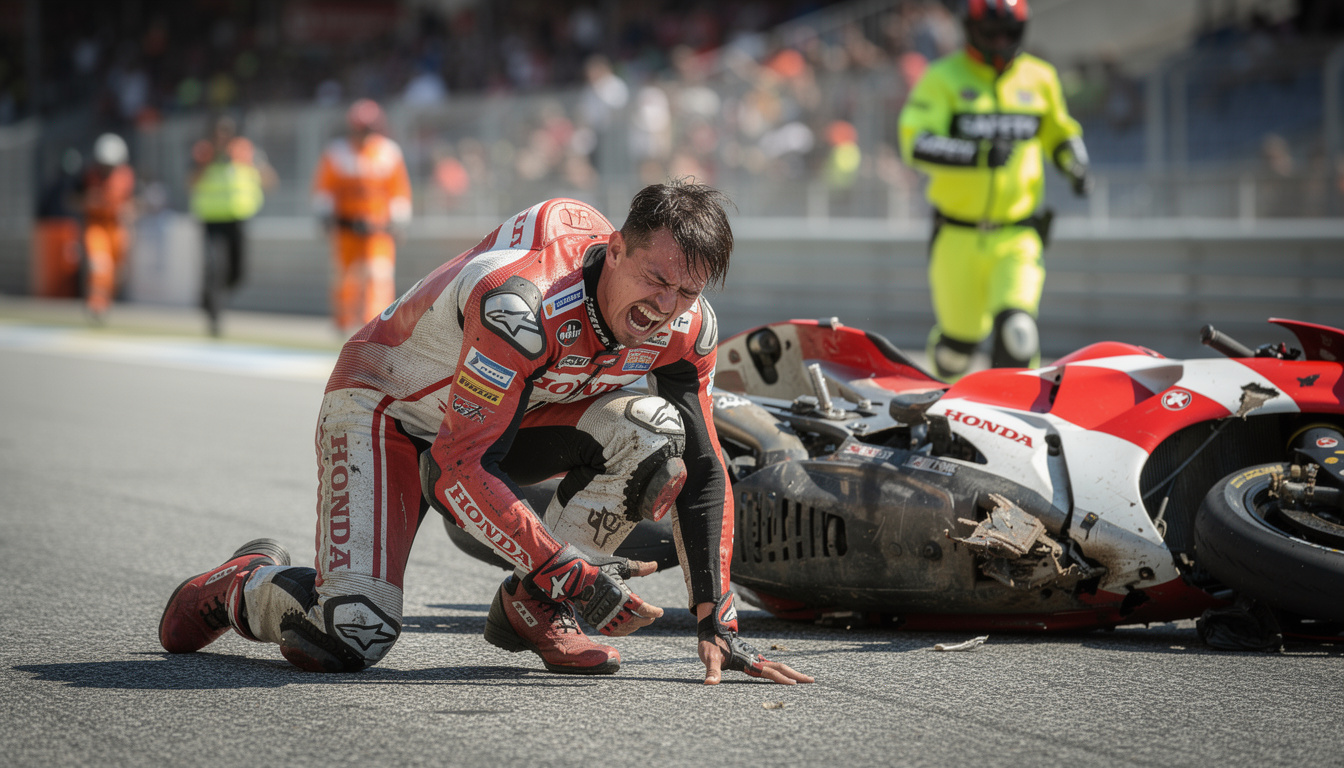 découvrez le témoignage émouvant de johann zarco après son grave accident, où il raconte son intense douleur et son combat pour s'en sortir.
