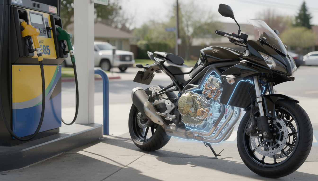 découvrez pourquoi la moto ne peut pas encore rouler à l’e85, les défis techniques et les enjeux environnementaux liés à ce carburant alternatif.