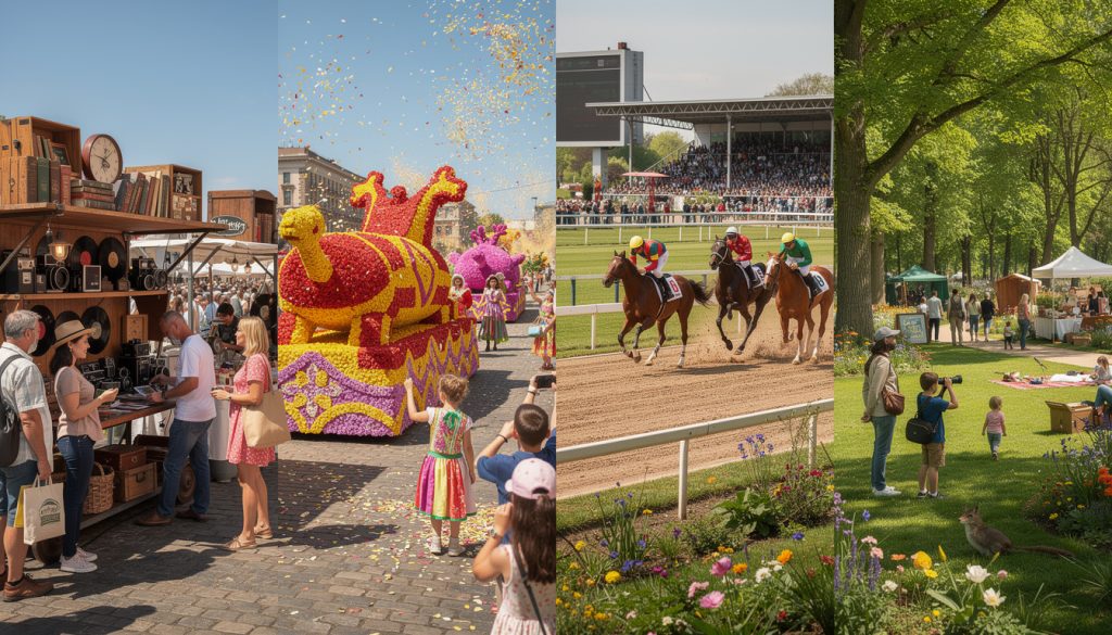 découvrez les événements incontournables du week-end : bourse d’échange, corso fleuri, courses hippiques et fête de la nature pour tous les goûts et toutes les envies.