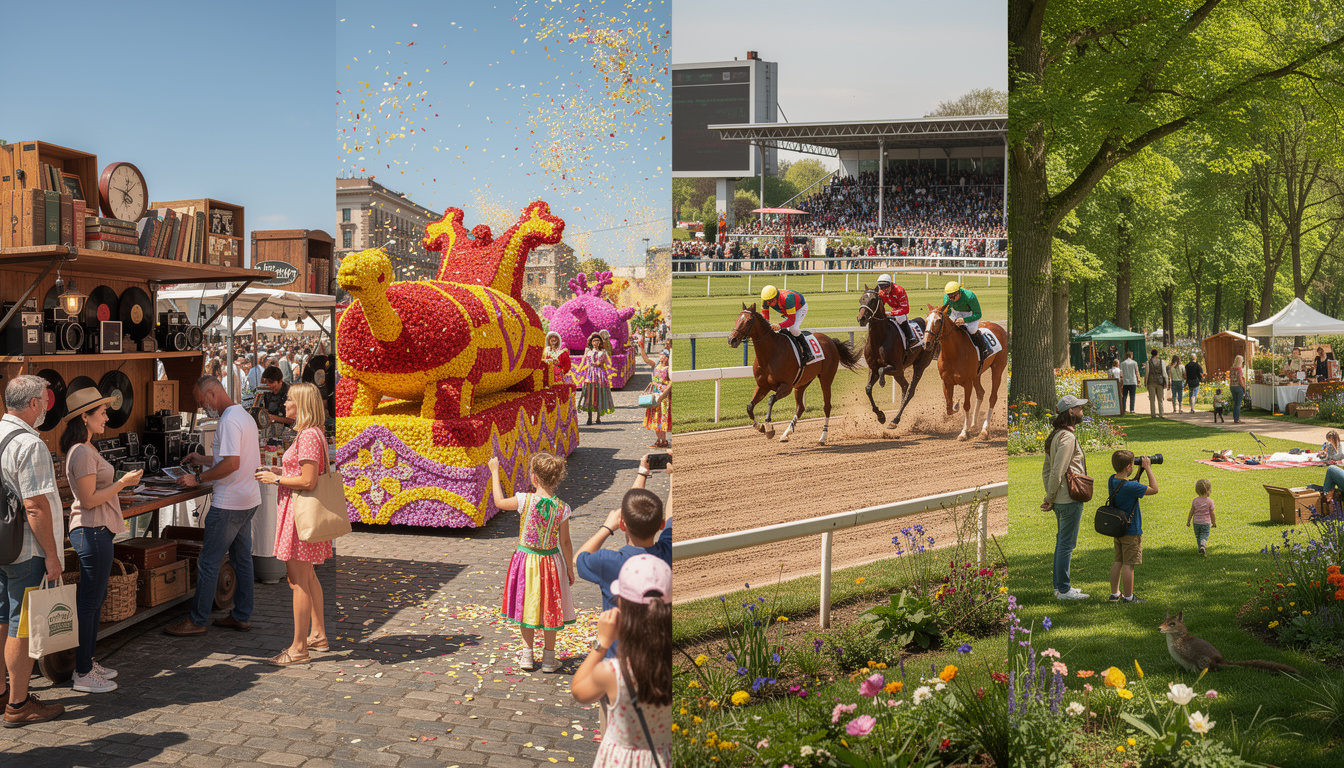 découvrez les événements incontournables du week-end : bourse d’échange, corso fleuri, courses hippiques et fête de la nature pour tous les goûts et toutes les envies.