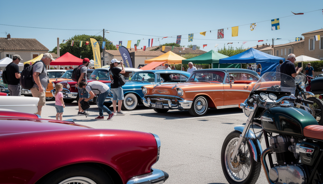 découvrez velleron : auto moto classic & custom, le rendez-vous incontournable des passionnés de véhicules vintage et personnalisés, avec des expositions, stands et animations pour tous les amateurs d'automobiles et motos d'exception.
