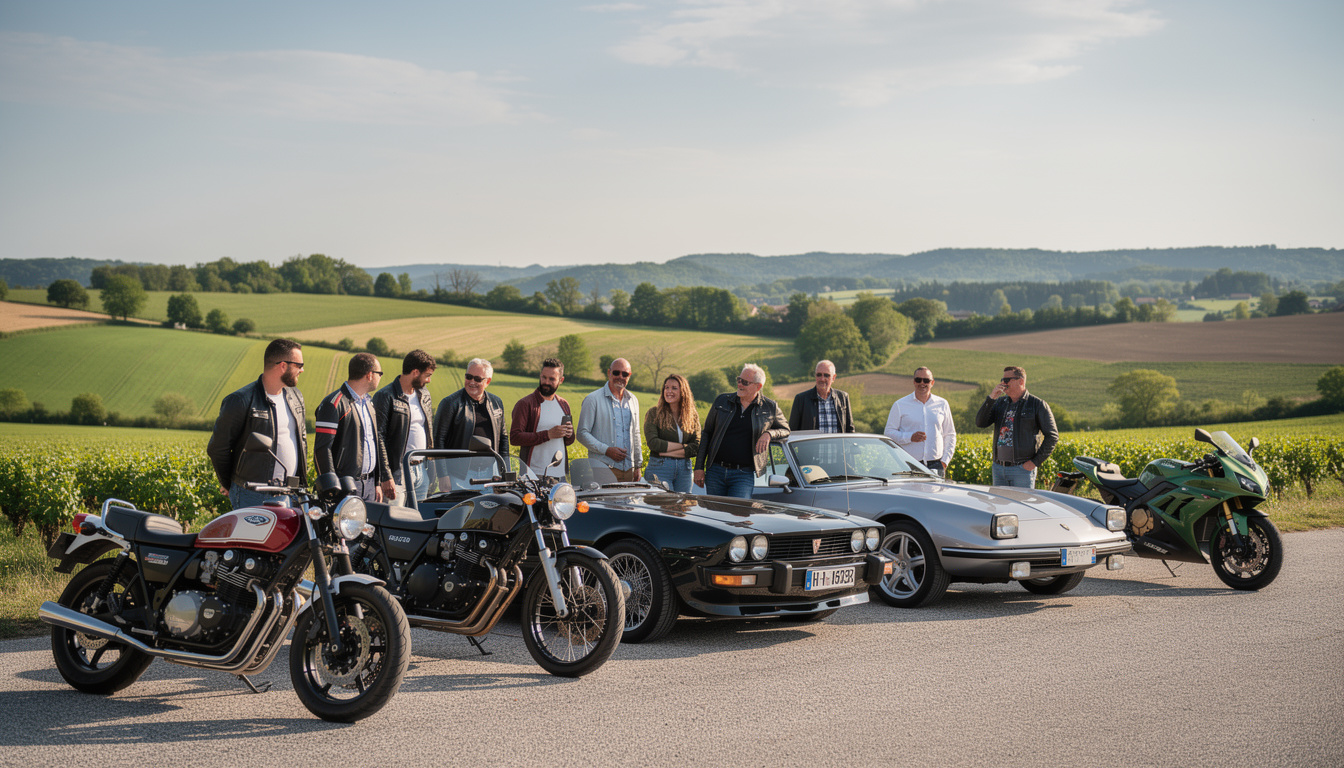 découvrez les passionnés d'auto et de moto de l'aindinois, leurs histoires, événements et actualités à ne pas manquer.