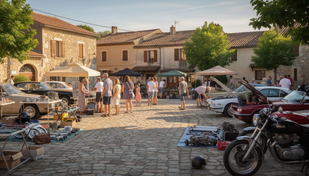 participez à la grande bourse auto-moto à monteils le samedi 13 juin, un événement incontournable pour les passionnés de véhicules anciens et motos au village.