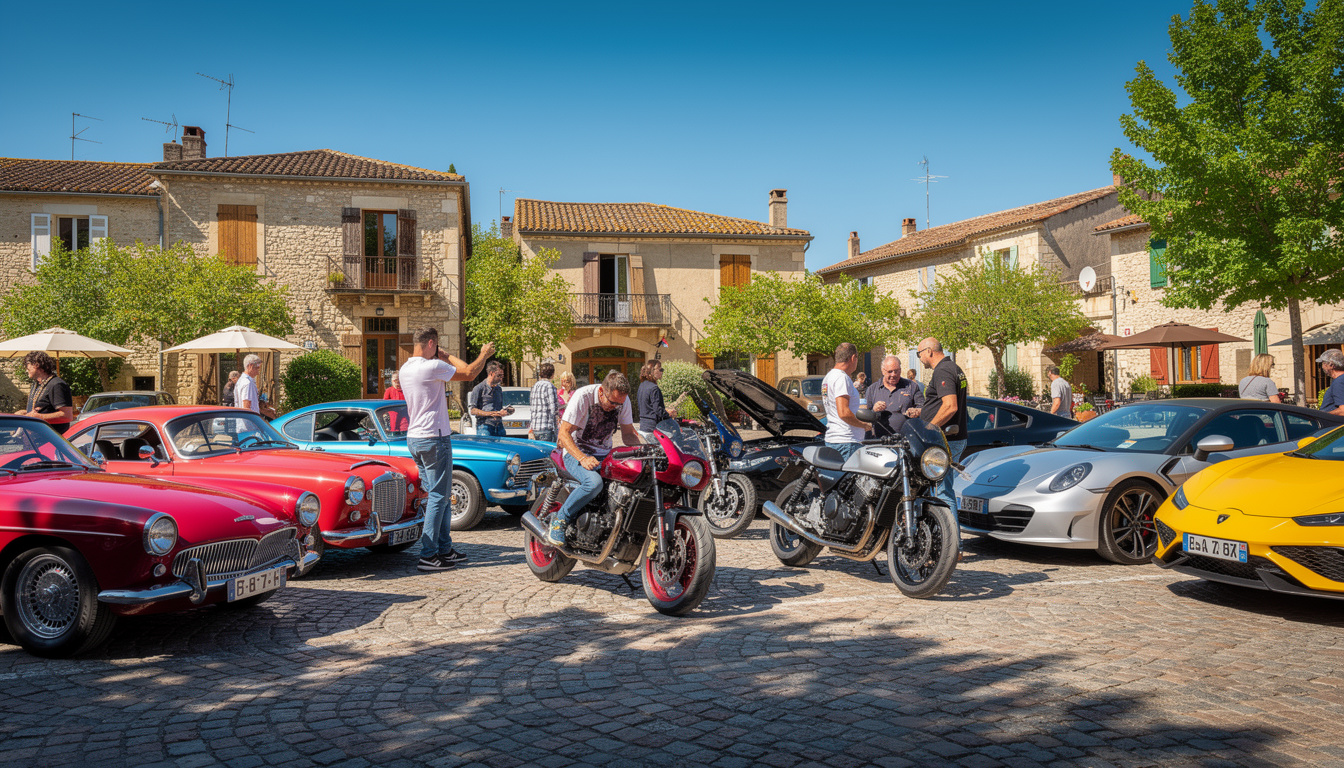 découvrez le rendez-vous incontournable à saint-sylvestre-sur-lot, où passionnés d'autos et motos se retrouvent pour un événement exceptionnel organisé par le rcc.